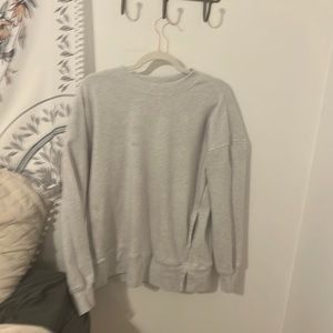 KIRKLAND signature white sweatshirt size M